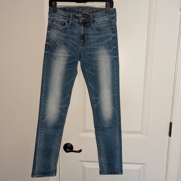 American Eagle Outfitters Extreme Flex Skinny Leg Cut Slim Jeans Pants 30x32 - Picture 2 of 8